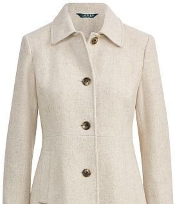 Abrigo de dama paño bebe