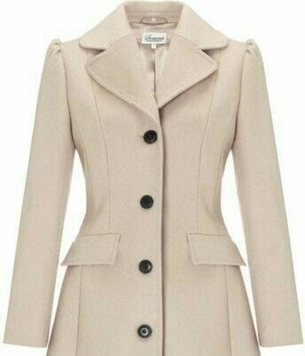 Abrigo de dama paño bebe