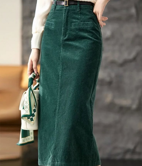 Falda corduroy